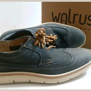 Walrus 100% Leather Wingtip Men's Shoes